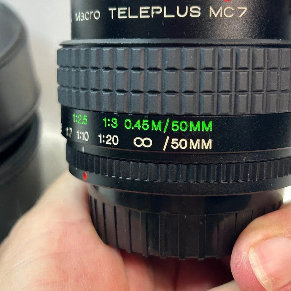 APK Macro TELEPLUS MC7‎ 2X Teleconverter Lens Camera Photography